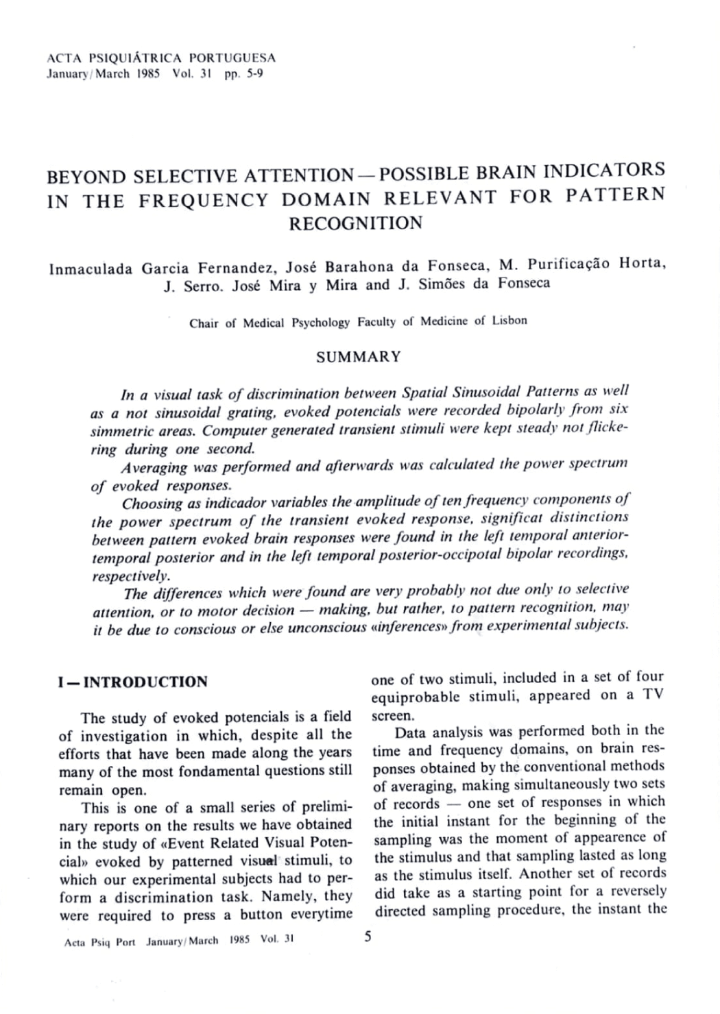 Beyond selective attention — possible brain indicators in the frequency domain relevant for pattern recognition, página 5 (1 de 1)